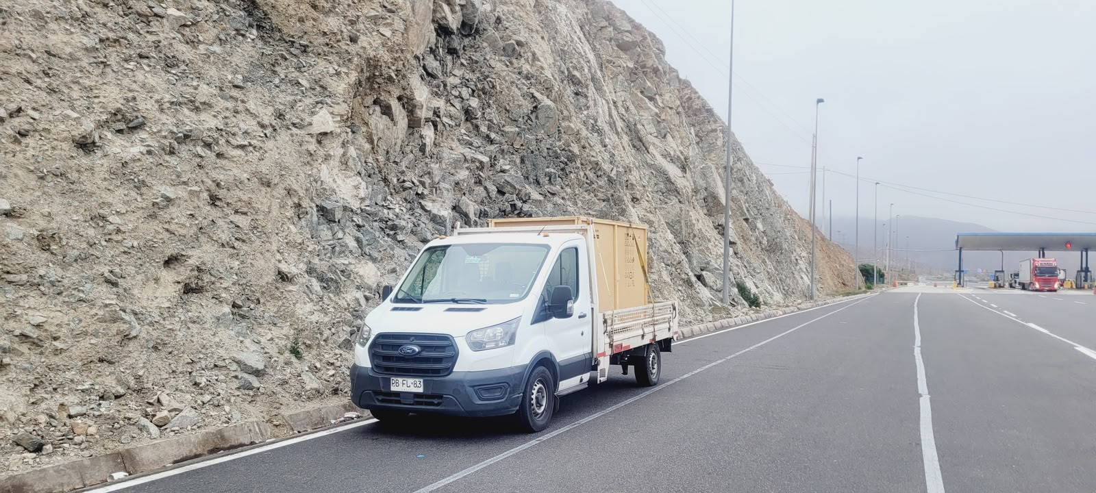 Ford Transit en ruta